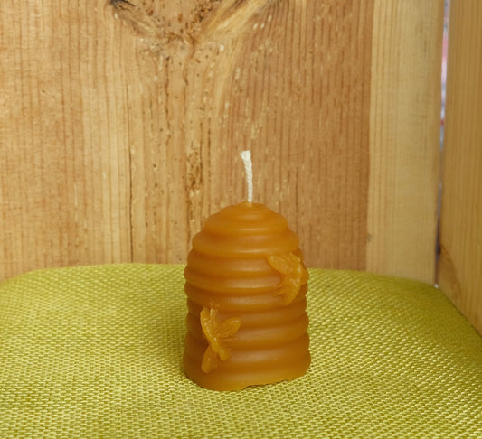 Beeswax Beehive Candle